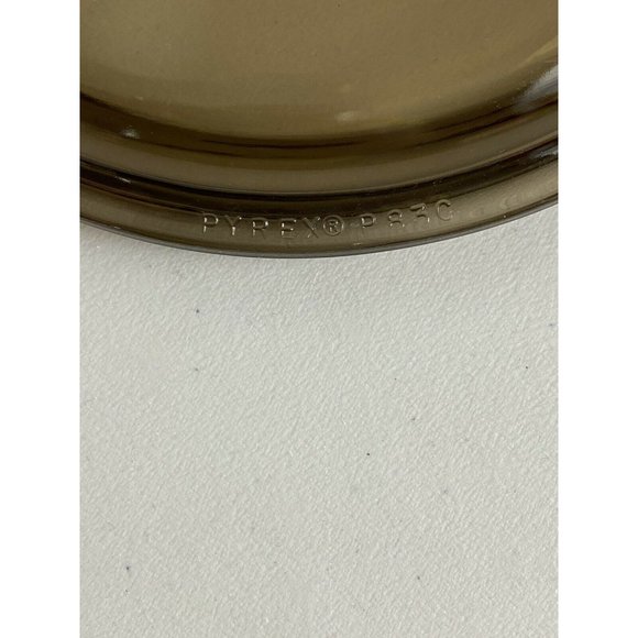 Pyrex Visions Glass Lid P83C Replacement Pot Lid Amber Brown - Picture 8 of 11